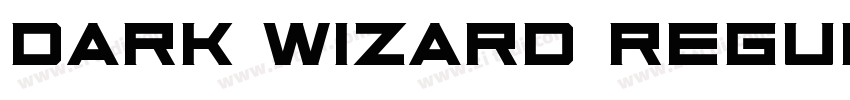 Dark Wizard Regular字体转换